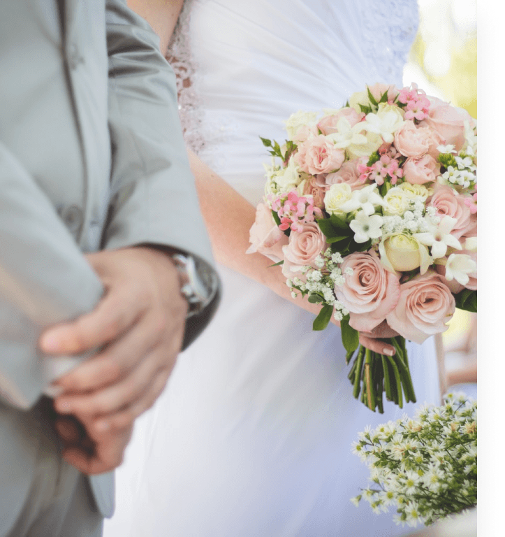 marriage bouquet flowers